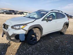 Subaru salvage cars for sale: 2022 Subaru Crosstrek Sport