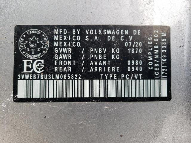 2020 Volkswagen Jetta sel