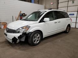 Nissan salvage cars for sale: 2009 Nissan Quest S