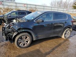 Salvage cars for sale from Copart Davison, MI: 2017 KIA Sportage LX