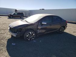 Salvage cars for sale from Copart Adelanto, CA: 2012 Honda Civic EXL