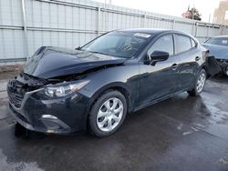 Mazda 3 salvage cars for sale: 2015 Mazda 3 Sport