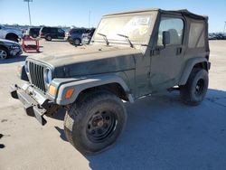 Jeep salvage cars for sale: 2000 Jeep Wrangler / TJ SE