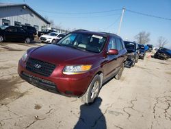 Hyundai Santa fe salvage cars for sale: 2008 Hyundai Santa FE GLS