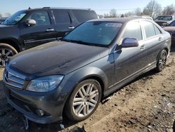 Salvage cars for sale from Copart Hillsborough, NJ: 2008 Mercedes-Benz C 300 4matic