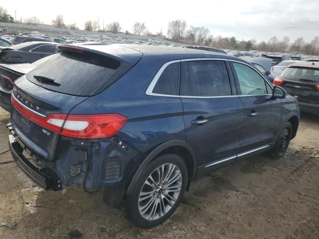 2017 Lincoln MKX Reserve