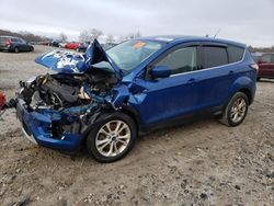 Vehiculos salvage en venta de Copart West Warren, MA: 2017 Ford Escape SE