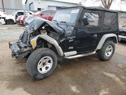 Salvage cars for sale from Copart Albuquerque, NM: 2001 Jeep Wrangler / TJ Sport