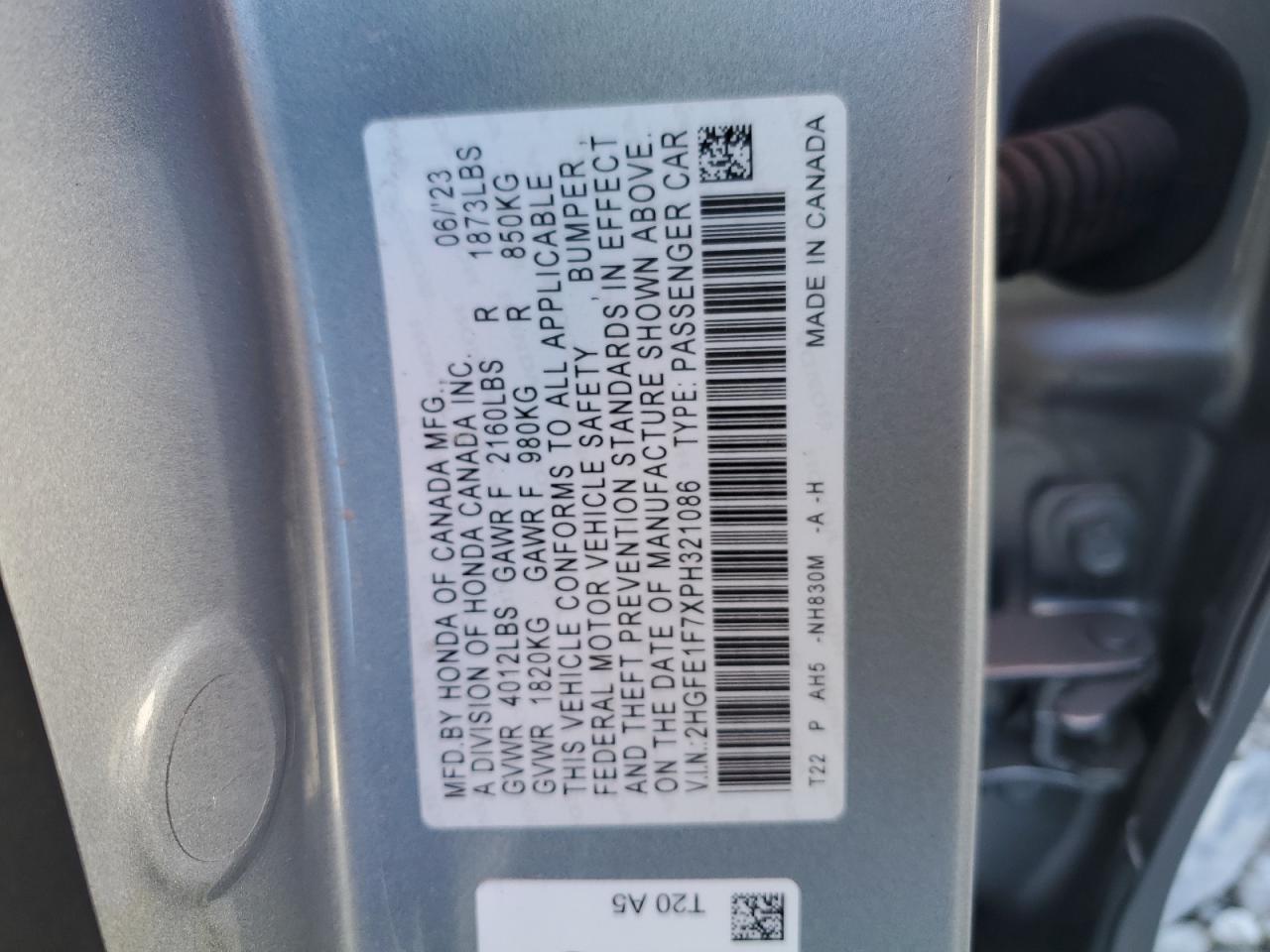 2023 Honda Civic ex
