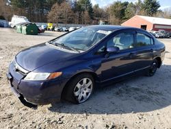 Honda salvage cars for sale: 2008 Honda Civic LX