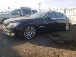 Salvage cars for sale from Copart Chicago Heights, IL: 2012 BMW 750 LXI