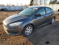 Vehiculos salvage en venta de Copart Bowmanville, ON: 2015 Ford Focus S