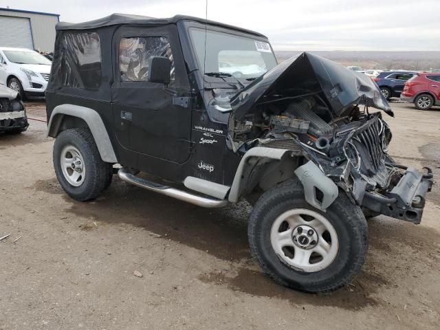 2001 Jeep Wrangler / TJ Sport