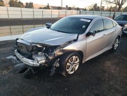 Salvage cars for sale from Copart San Martin, CA: 2017 Honda Civic LX