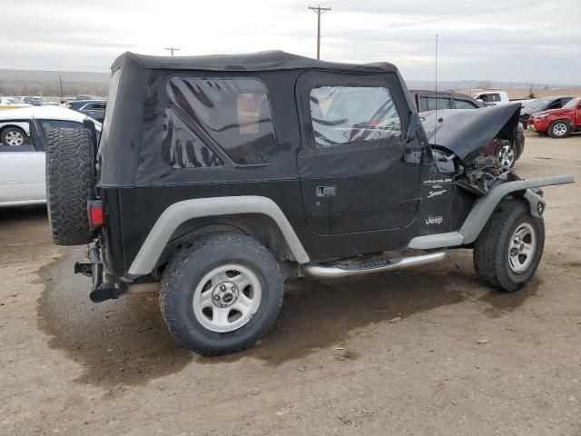 2001 Jeep Wrangler / TJ Sport