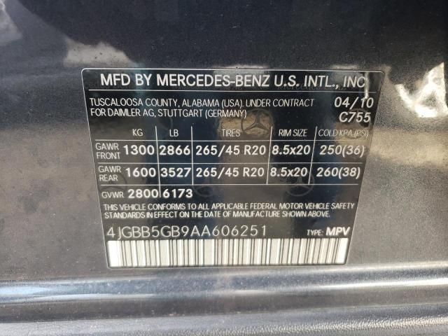 2010 Mercedes-Benz ML 350