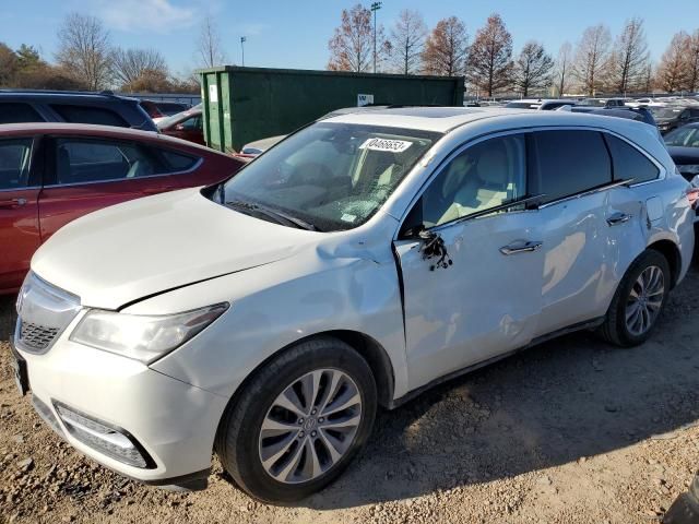 2016 Acura MDX Technology