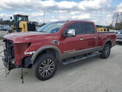 Nissan Titan xd sl salvage cars for sale: 2016 Nissan Titan XD SL