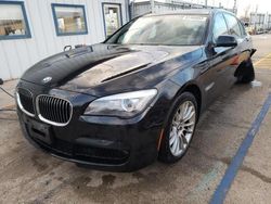 Salvage cars for sale from Copart Pekin, IL: 2012 BMW 750 LXI