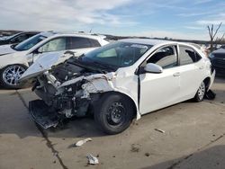 Vehiculos salvage en venta de Copart Grand Prairie, TX: 2018 Toyota Corolla L