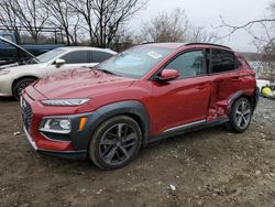 Hyundai Kona salvage cars for sale: 2020 Hyundai Kona Limited