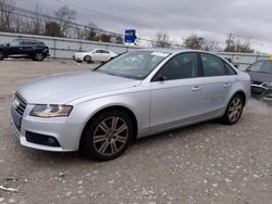 Salvage cars for sale from Copart Walton, KY: 2010 Audi A4 Premium