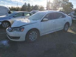 Volkswagen Passat salvage cars for sale: 2015 Volkswagen Passat S