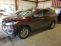 Salvage cars for sale from Copart Billings, MT: 2017 KIA Sorento LX