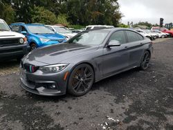 BMW 4 Series salvage cars for sale: 2018 BMW 430I Gran Coupe