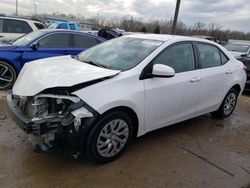 Salvage cars for sale from Copart Louisville, KY: 2019 Toyota Corolla L