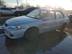 Salvage cars for sale from Copart Columbus, OH: 2002 Toyota Corolla CE