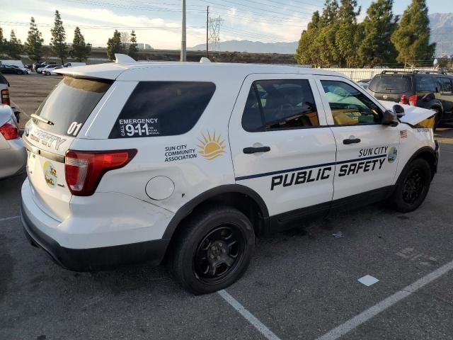 2017 Ford Explorer Police Interceptor