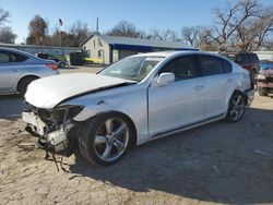 Salvage cars for sale from Copart Wichita, KS: 2008 Lexus GS 350