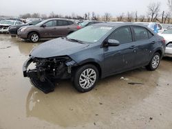 Toyota salvage cars for sale: 2017 Toyota Corolla L