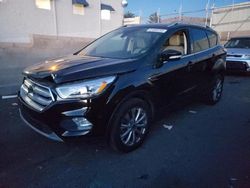 Salvage cars for sale from Copart Albuquerque, NM: 2018 Ford Escape Titanium