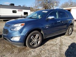 Salvage cars for sale from Copart Chatham, VA: 2017 Chevrolet Equinox Premier