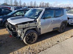 Jeep Renegade Trailhawk salvage cars for sale: 2015 Jeep Renegade Trailhawk