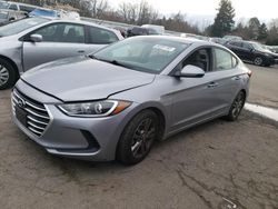 Salvage cars for sale from Copart Portland, OR: 2017 Hyundai Elantra SE