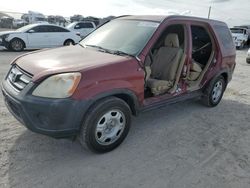 Honda salvage cars for sale: 2005 Honda CR-V LX