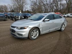 Chevrolet Malibu LT salvage cars for sale: 2018 Chevrolet Malibu LT