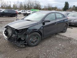 Salvage cars for sale from Copart Portland, OR: 2019 Hyundai Ioniq Blue