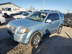 Salvage cars for sale from Copart Punta Gorda, FL: 2008 Mercury Mariner Premier