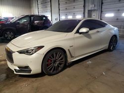 Infiniti Vehiculos salvage en venta: 2017 Infiniti Q60 RED Sport 400