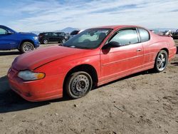 Salvage cars for sale from Copart Bakersfield, CA: 2000 Chevrolet Monte Carlo SS