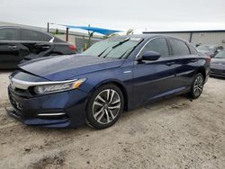 Salvage cars for sale from Copart Arcadia, FL: 2020 Honda Accord Hybrid