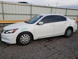 Salvage cars for sale from Copart Dyer, IN: 2012 Honda Accord LX