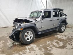 Jeep Wrangler Unlimited Sport salvage cars for sale: 2020 Jeep Wrangler Unlimited Sport