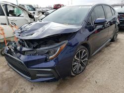 Salvage cars for sale from Copart Pekin, IL: 2020 Toyota Corolla SE