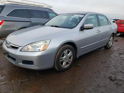 Salvage cars for sale from Copart Elgin, IL: 2007 Honda Accord EX