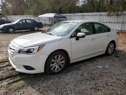 Subaru Legacy 2.5i Premium salvage cars for sale: 2017 Subaru Legacy 2.5I Premium